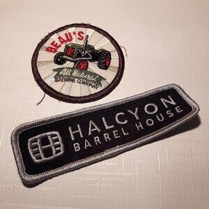 Beau's All Natural Brewing Company Patches PAIR BEAUS BEER